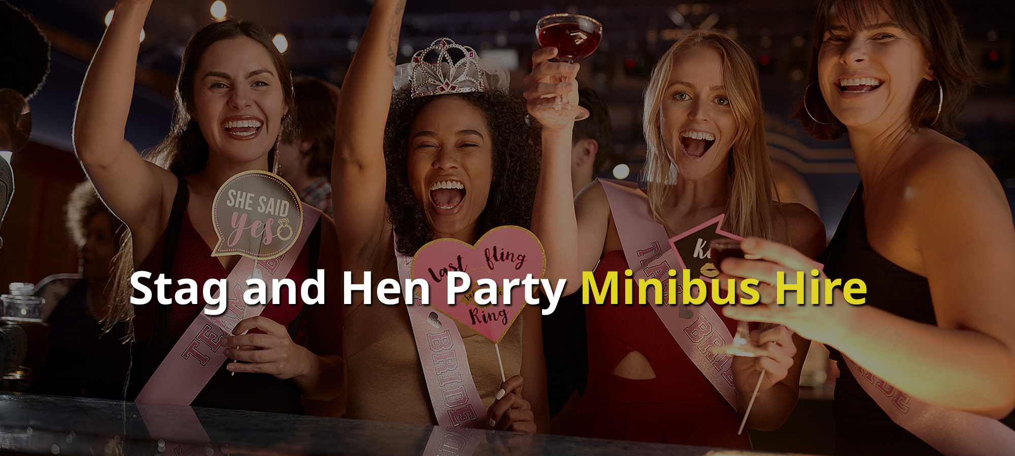 Stag and Hen Party Minibus Hire