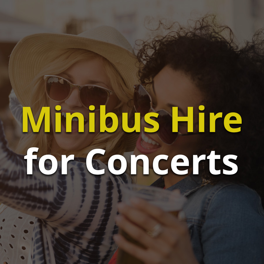 minibus hire for concerts kilkennny and near area