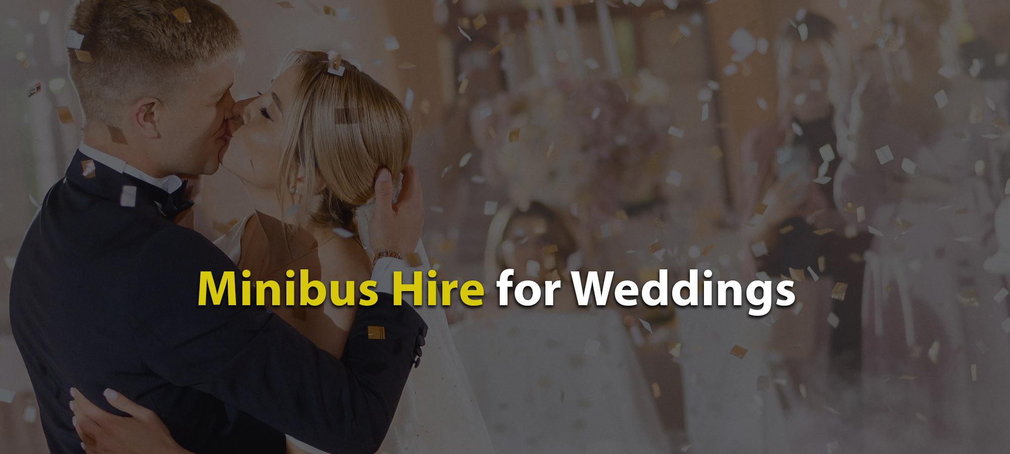 minibus hire for weddings